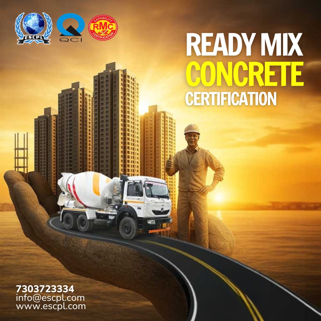 equalitassystem's tweet photo. RMC Certification ensures your concrete meets all quality benchmarks.
#ConcreteCompliance #RMCSafety #ConstructionConfidence https://t.co/bSpk8FjdmE