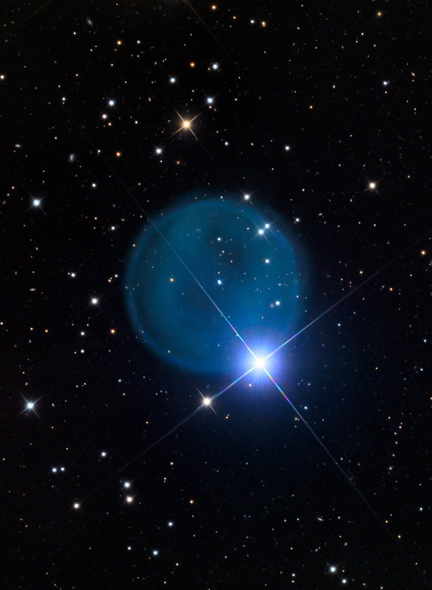The Diamond Ring Nebula