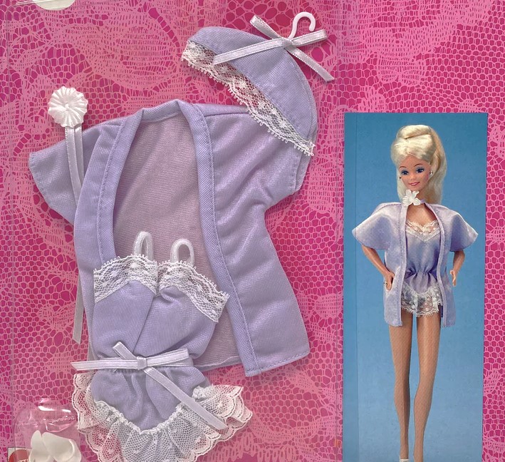 dreamyyarchive's tweet image. 80's barbie lingerie packs