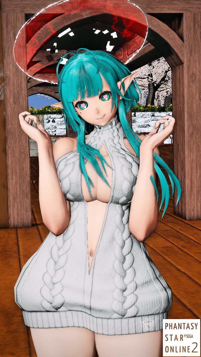 童貞を56すハイエネミーおねえさん #PSO2NGS 