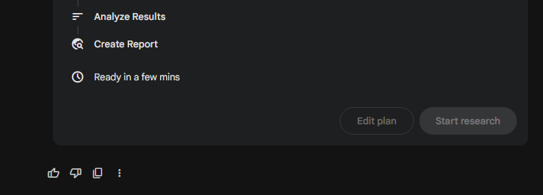 don't forget to click "start research" 

piece of shit
