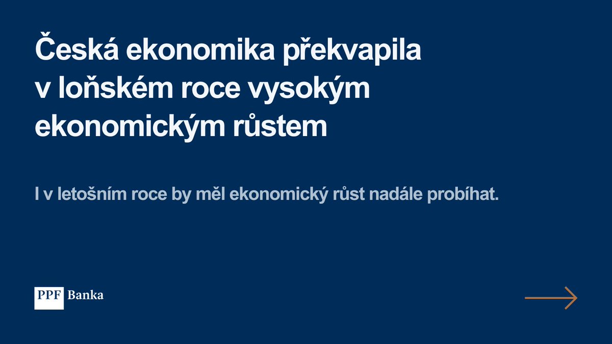 PPFbanka's tweet photo. Přinášíme vám lednový Analytický měsíčník PPF banky. Tentokrát se v něm věnujeme nejen výhledu na rok 2026, ale i dalším zajímavým tématům.
👉Celý lednový Analytický měsíčník najdete na webu PPF banky: https://t.co/kAYGk3B3H5
#ppfbanka https://t.co/1bGMBEiUz6
