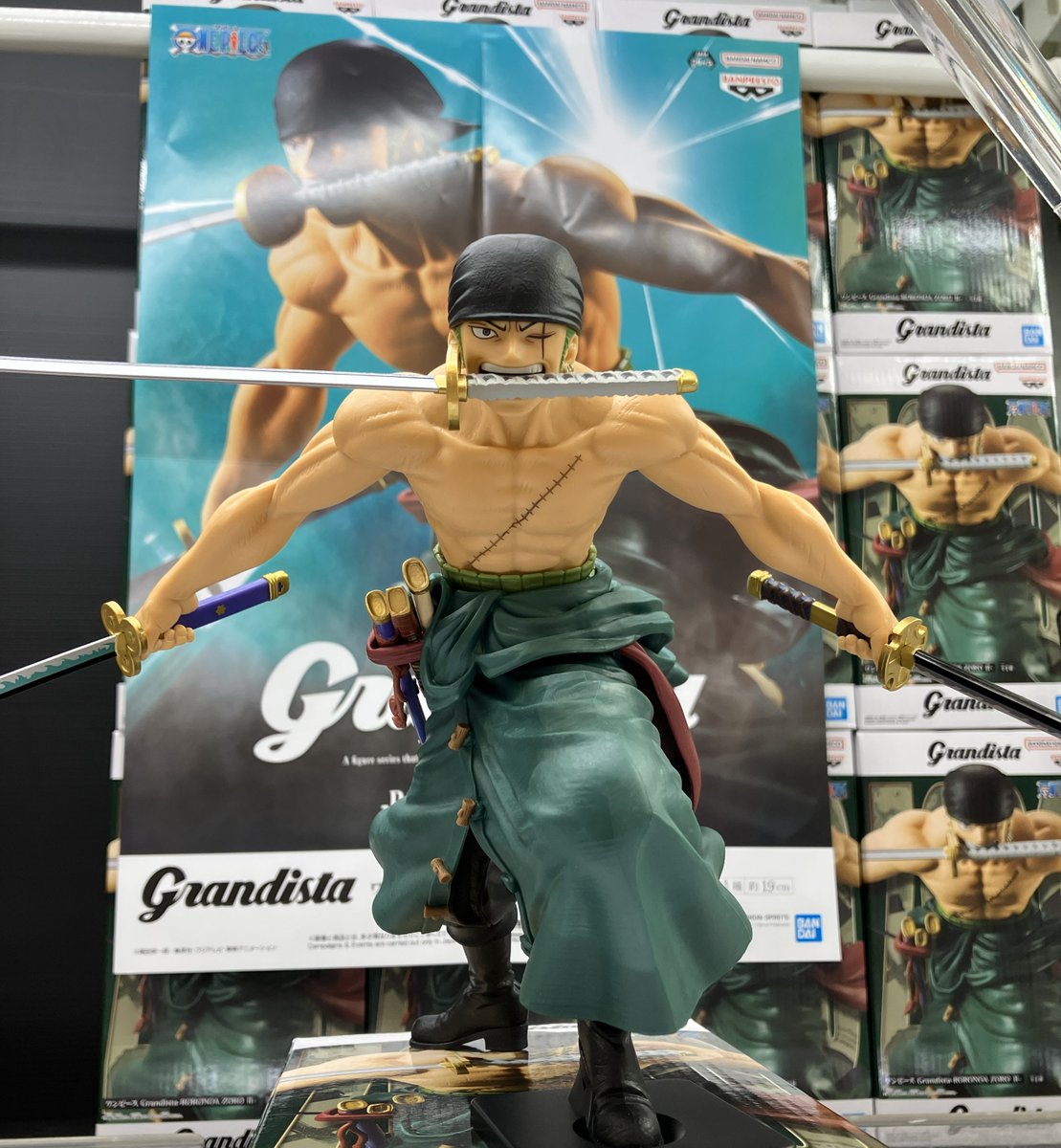 ⭐️NEW PRIZE⭐️》 【ワンピース Grandista-RORONOA ZORO Ⅱ