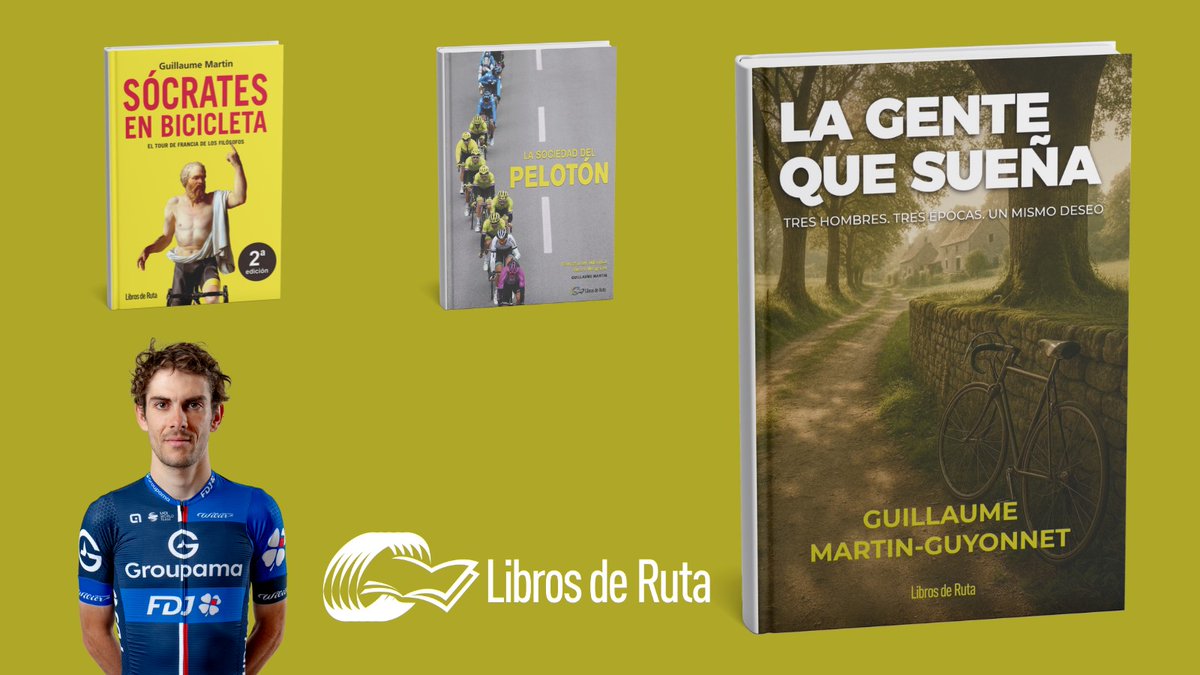 Tras sus exitosos dos libros anteriores, llega el tercer libro de Guillaume Martin-Guyonnet:
📓La gente que sueña
Tres hombres. Tres épocas. Un mismo deseo.
ow.ly/hXaF50X3HOR