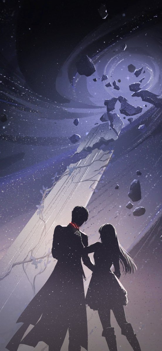 i just noticed a cool detail while taking screenshots !! xavier’s timelock illustrations start and end with the holy sword of the goddess…from being whole at the beginning, and ending the event with it crumbling to dust…… 🥹🥹 THE SYMBOLISM GOES HARD