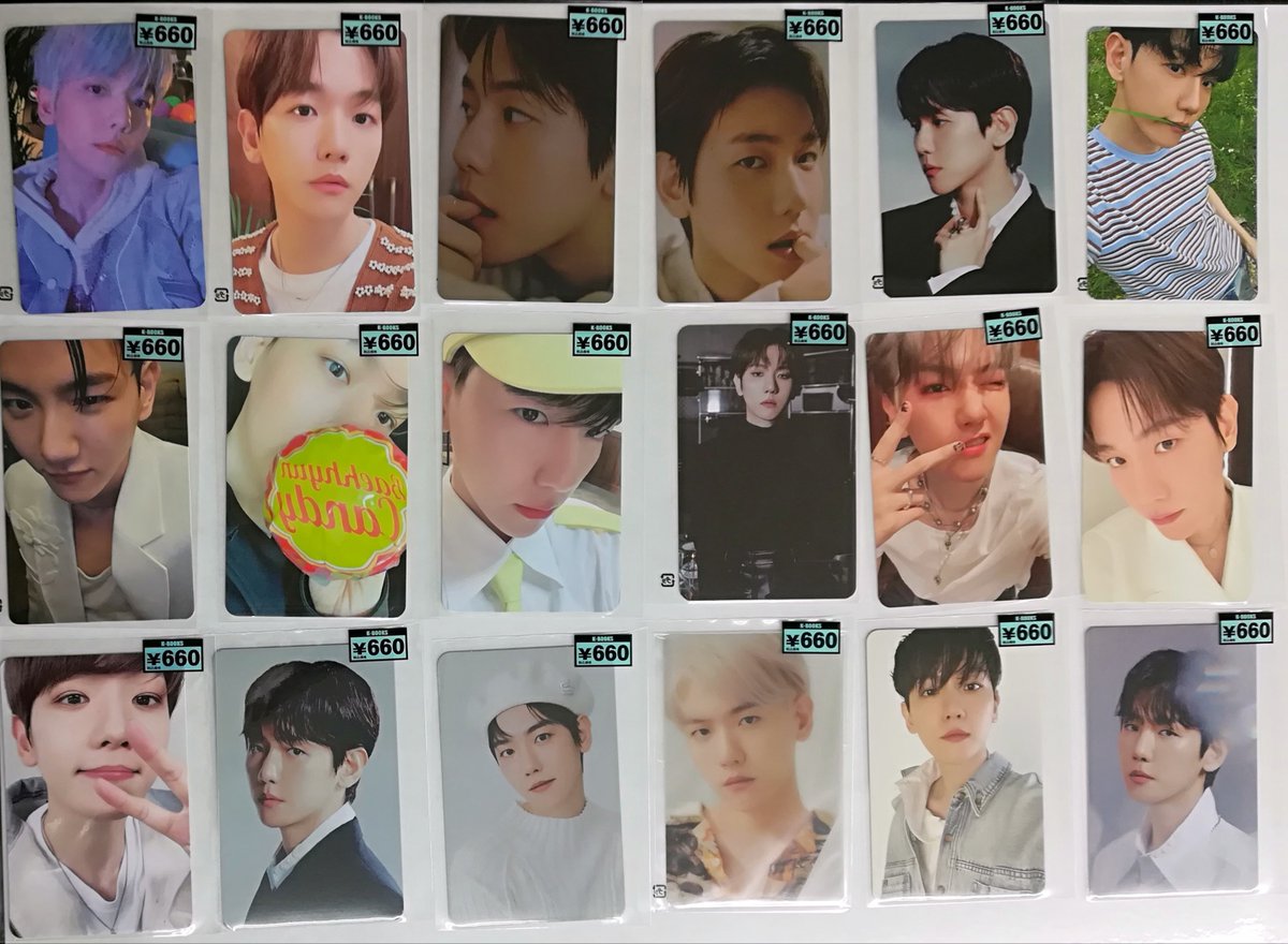 商品情報】 「EXO」より ベッキョンさんのトレカを販売中！！ なんば壱