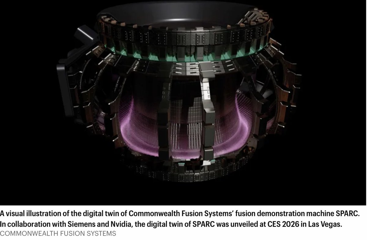 Fusion Power Becomes Commercial Reality

Commonwealth Fusion Systems is building SPARC, a demonstration fusion plant outside Boston that will produce its first plasma in 2027, marking fusion energy's transition from science project to viable technology.

The company is partnering