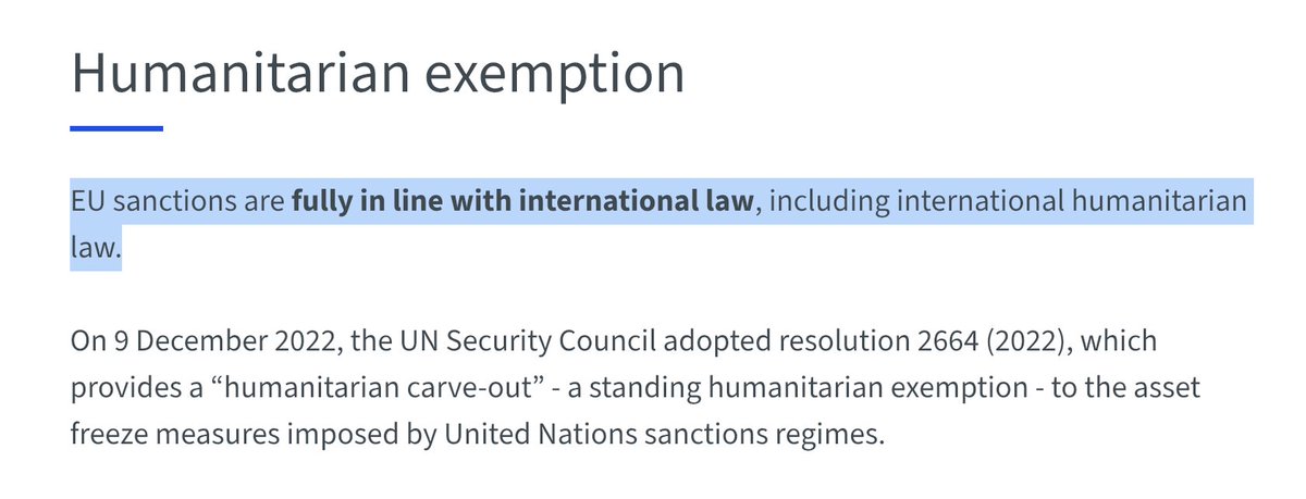 They didn’t just sanction me — they de facto sanctioned my children, including two newborns (4 months old).

The EU claims this complies with international human rights.