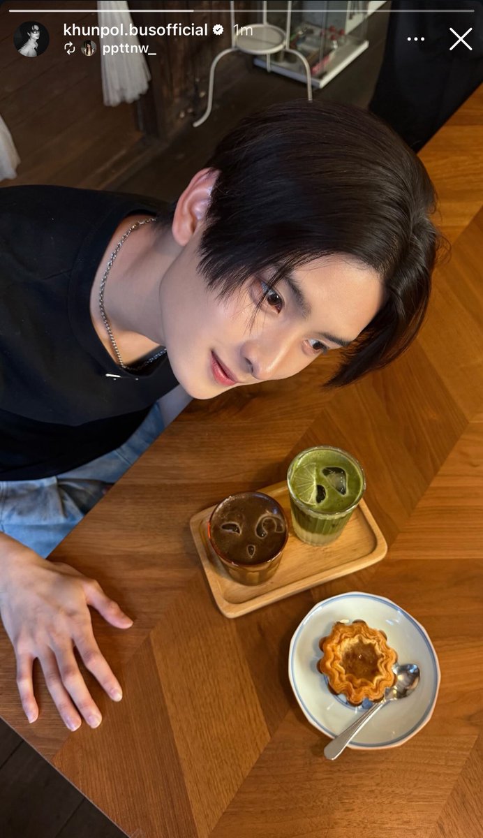 ได้เห็นหน้าแล้วววว  🥹 วันนี้ไปคาเฟ่กับน้องพลอย 💕