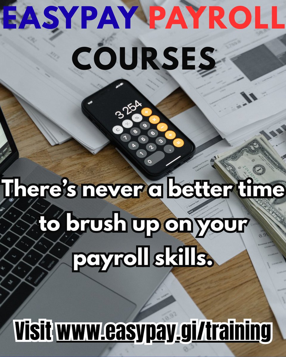 EasyPay Payroll Courses designed for Gibraltar Business! 

For more information visit easypay.gi/training

#gibraltarpayroll #gibraltarbusiness #easypay #gibraltaraccountants #gibraltartax #gibraltarpayroll #payrollcourse #payrollsoftware #gibraltar