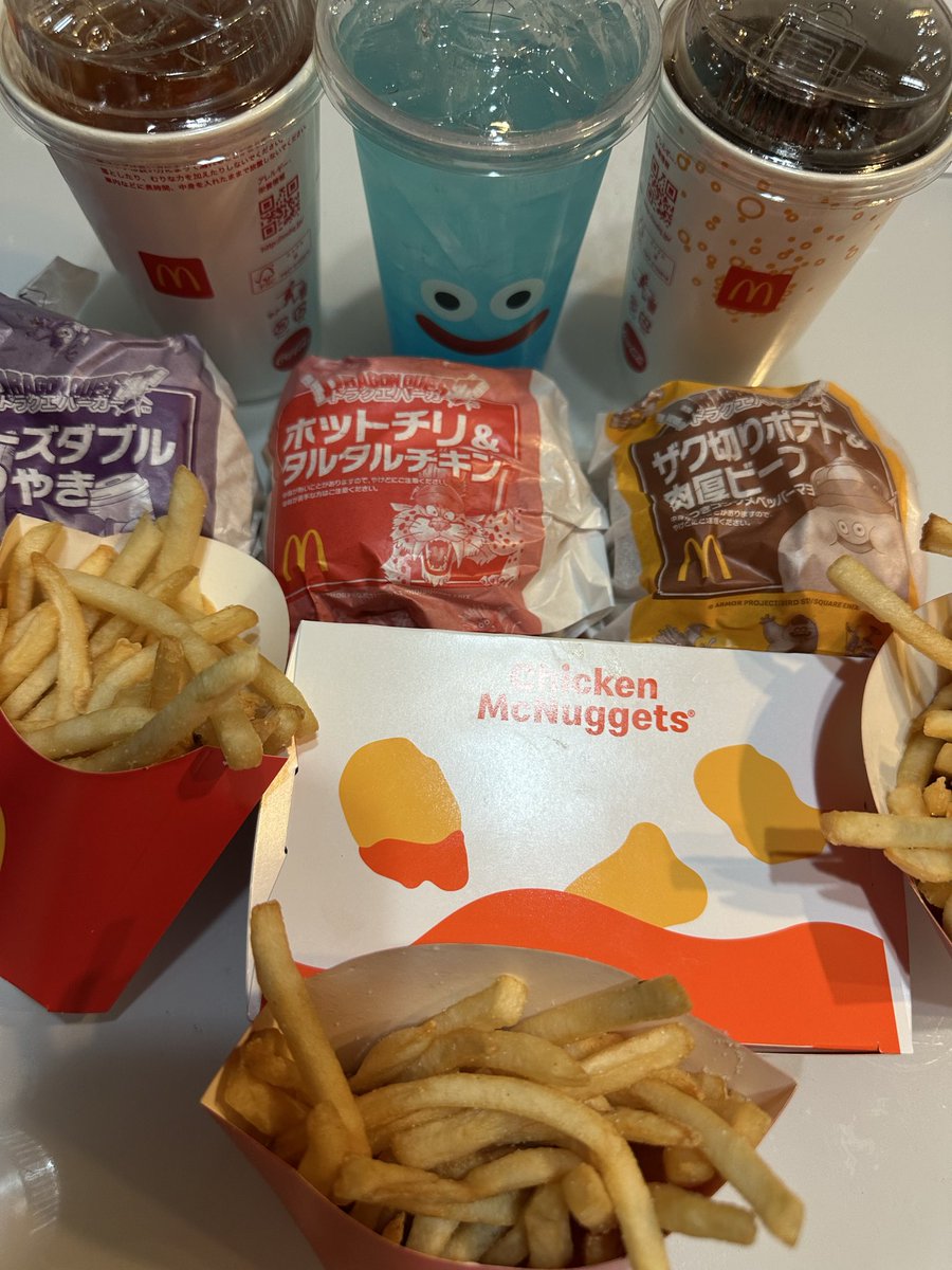ドラクエバーガー🍔🍔🍔