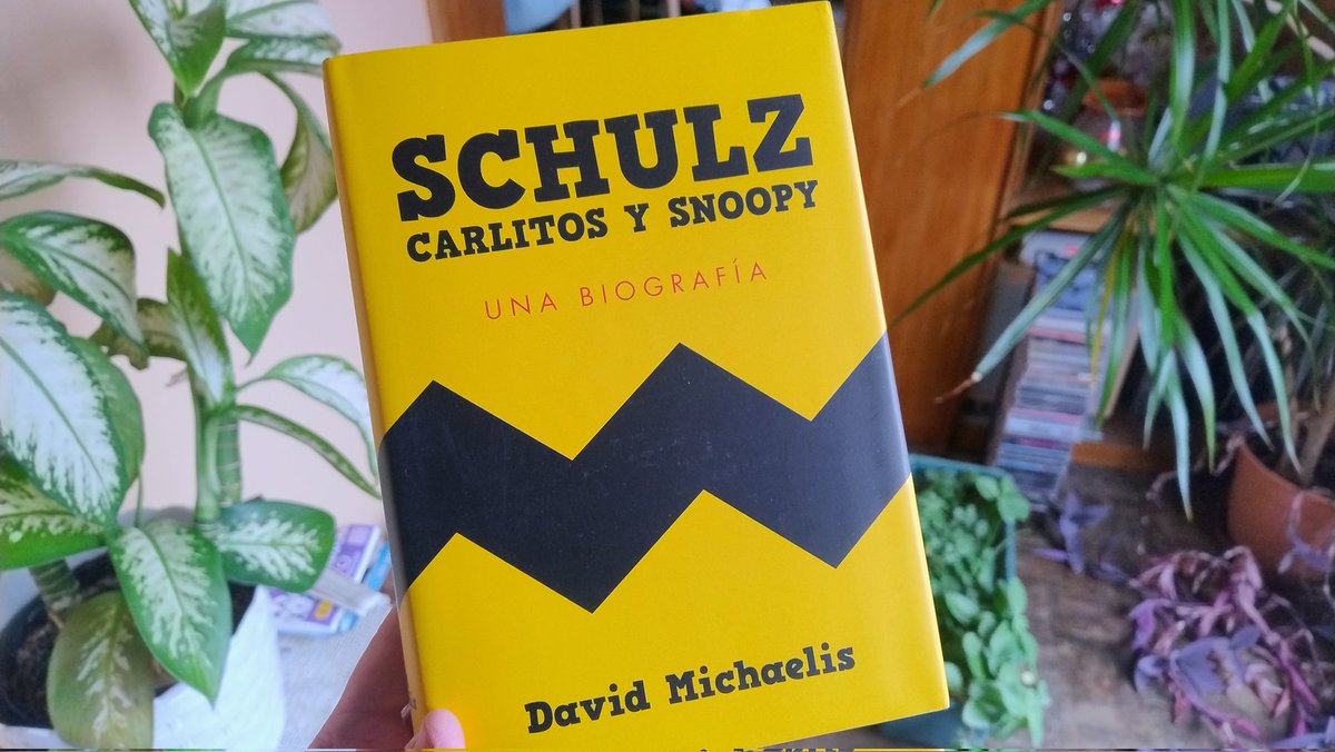 DanielBraceli's tweet image. Y esta biografía del creador de #Peanuts a la que le tenía echado el ojo hace mucho tiempo... ¡Casi 600 paginazas de #Schulz, Carlitos y #Snoopy! ☺️