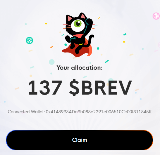 Anyone who farmed Linea qualifies for the <a href="/brevis_zk/">Brevis</a> airdrop.

I'm eligible for 137 $BREV.

Bros, if you farmed Linea, go check yours!

claim.brevis.network