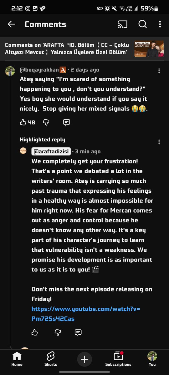 buqayra_khan's tweet image. Ateş’s character development is so important.He clearly struggles to express his feelings in a healthy way,and his fear for Mercan comes out as anger and control because he doesn’t know any other way.I hope after the last episodes he won’t stay in denial anymore. #Arafta #ateş