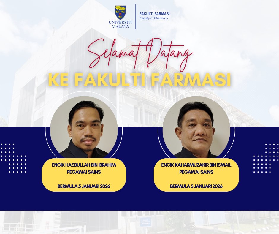 Faculty of Pharmacy, UM tweet media