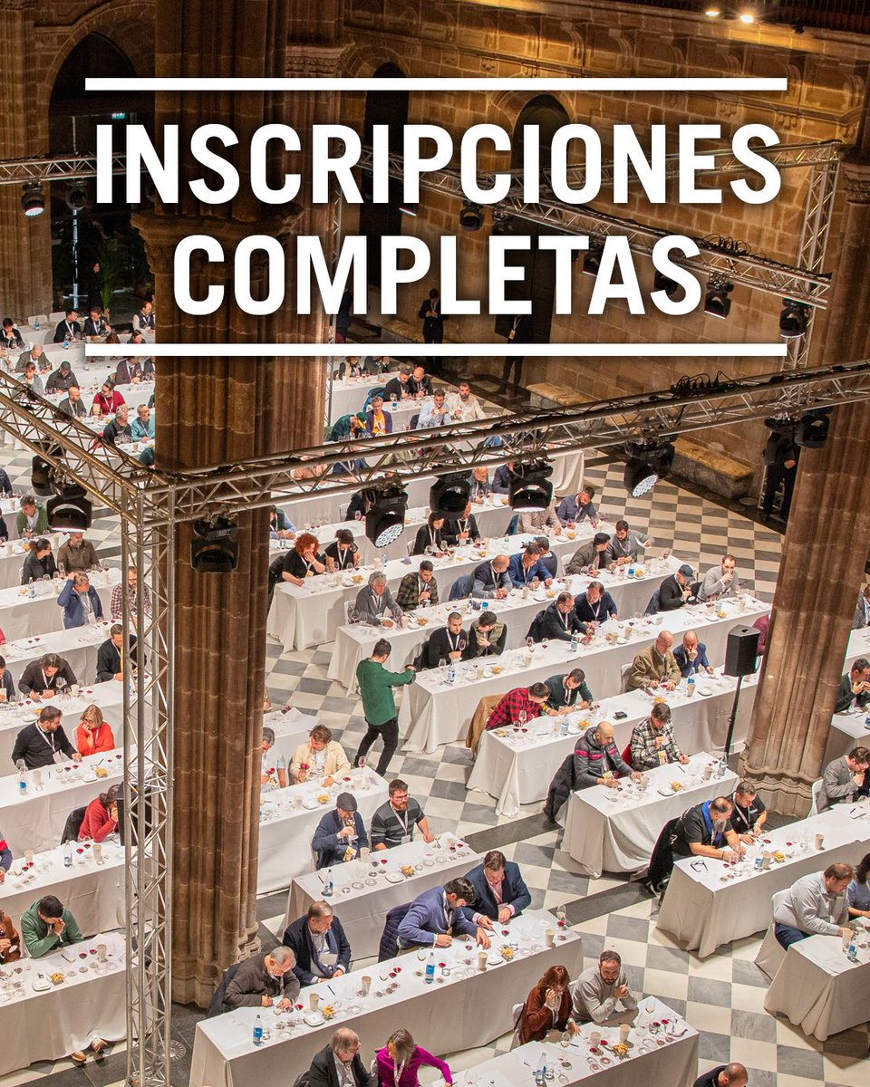 ¡Inscripciones completas! ¡Nuevo récord en el 18º Premio Vila Viniteca de #cataporparejas! 125 parejas registradas en 2 minutos y 54 segundos. Felicidades a los catadores inscritos. Lista de espera por riguroso orden de llegada al e-mail eventos@vilaviniteca.es.
