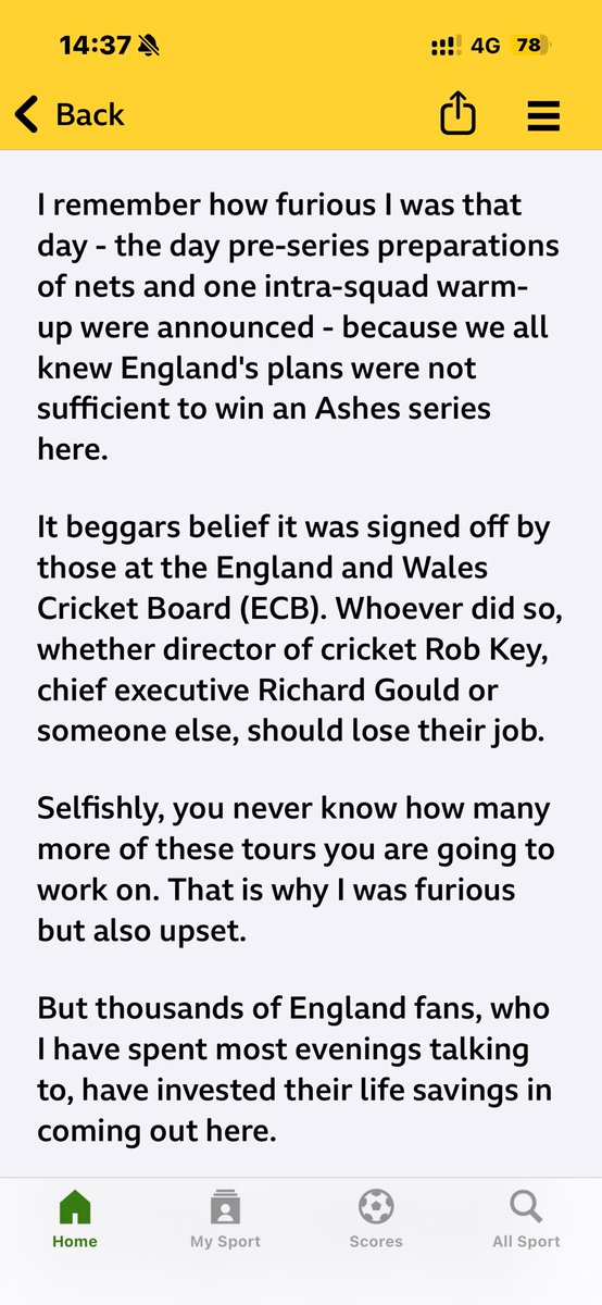 This is strong stuff by Agnew standards but he’s quite right