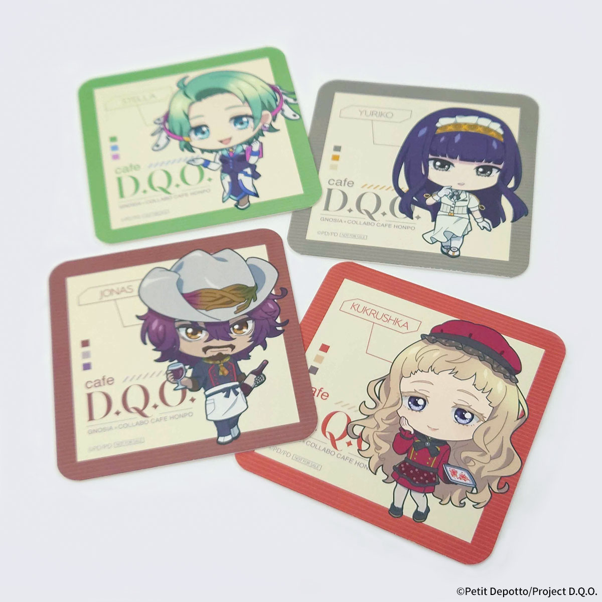 TVアニメ『グノーシア』× #コラボカフェ本舗 🌟cafe D.Q.O.