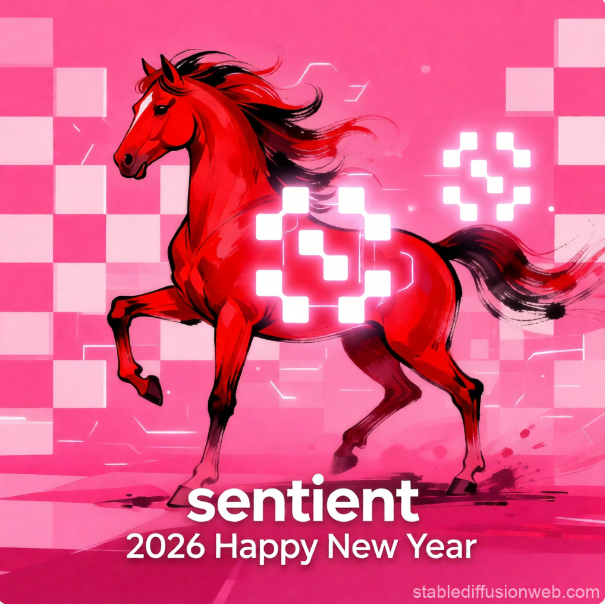 angelfriend81's tweet photo. 센티언트 가자앙!!! @SentientAGI @SentientEco 
오픈소스 AI 모델 Stable Diffusion 을 이용해서
새해 테마 일러스트를 제작 해 보았습니다!!
#SentientKorea #Sentient https://t.co/JMh0Baoavw