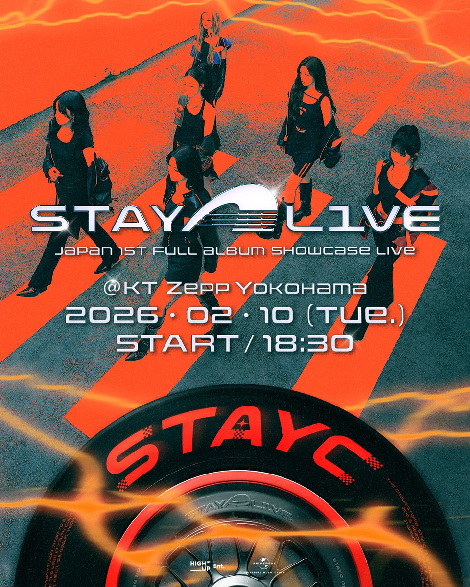 📢2026 STAYC SHOW CASE LIVE ［STAY ALIVE］🎤🎶 2/10(火) 18:30開演