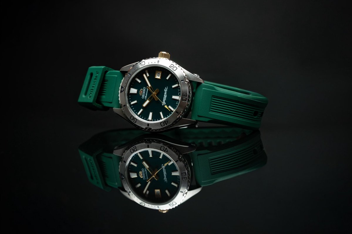 松本山雅FC×セイコーエプソン コラボウオッチ第2弾(ORIENT MAKO