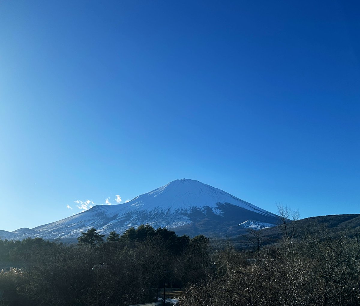 2026年、新年初めての投稿が
「お腹すいた」
....になりそうだったので
何かないかなぁー🤔って考えたけど

…ないかも🦦

なので
1/3の富士山を載せておきます🗻

今年もよろしくお願いします😊🎂