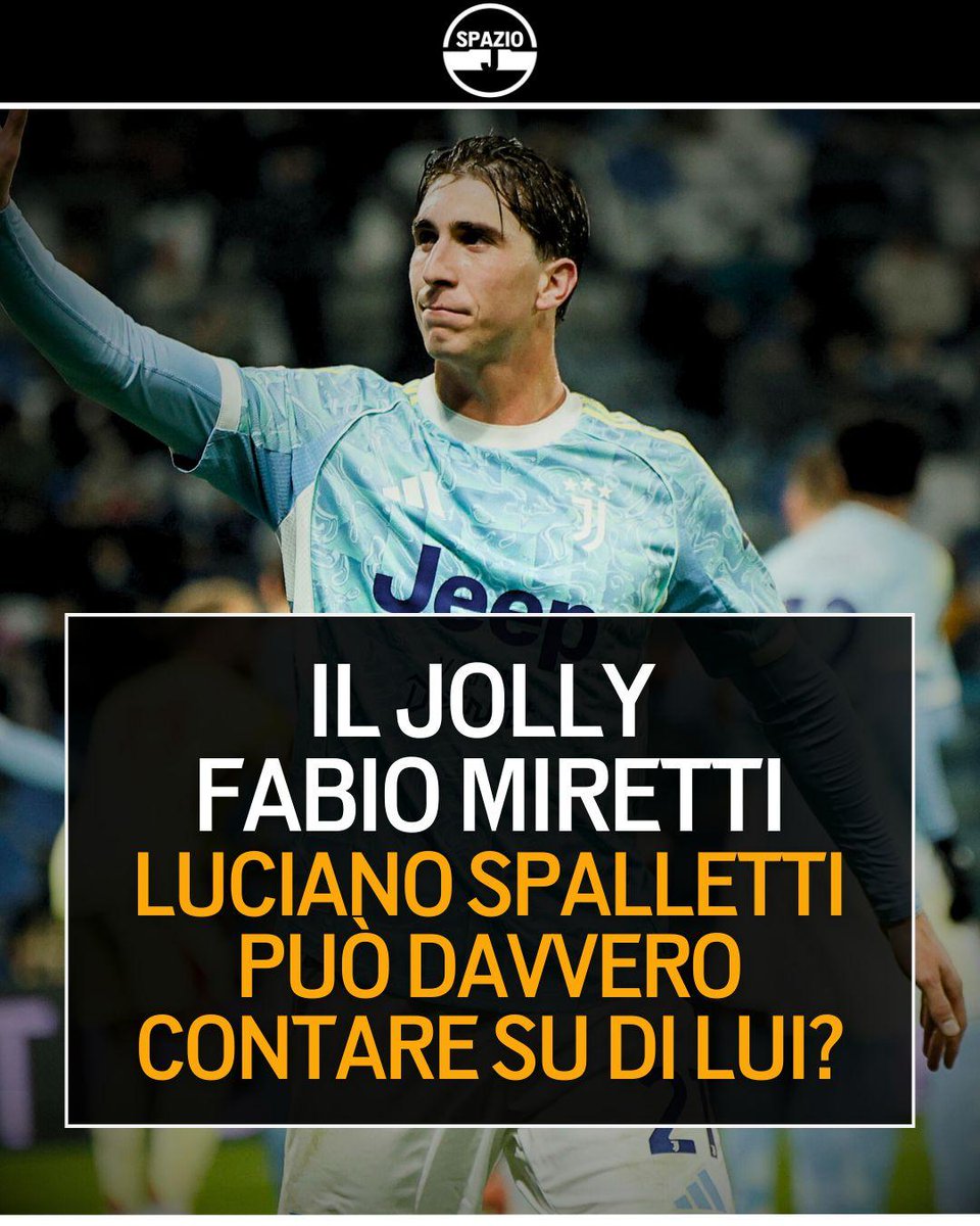 Spazio_J's tweet photo. Con McKennie utilizzato da Spalletti in più ruoli, il tecnico bianconero potrebbe aver trovato in Miretti un jolly inatteso 🃏

Spalletti può contare su di lui e il suo rilancio potrebbe incidere sulle strategie del calciomercato bianconero⚪⚫

#Juventus #FabioMiretti #SpazioJ https://t.co/ck6ustja8k