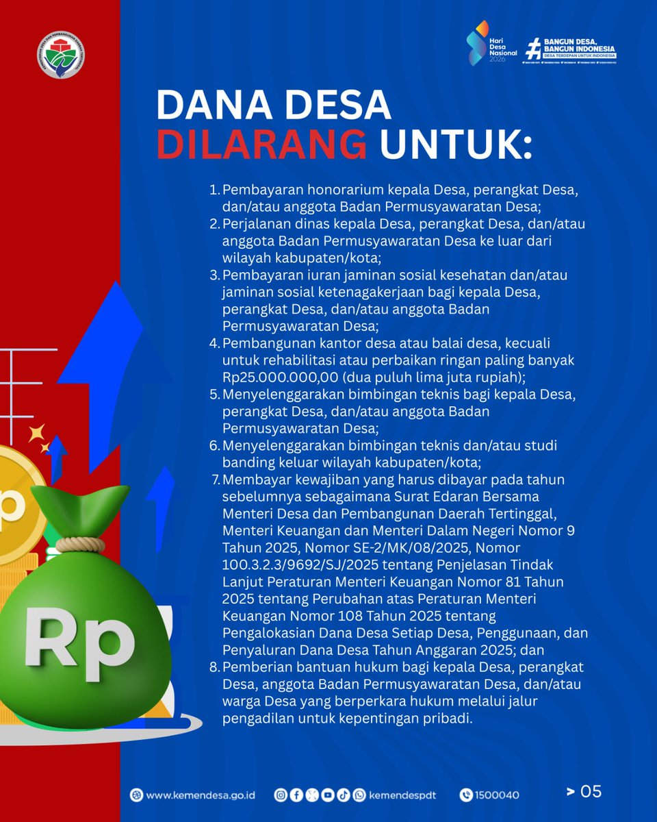 *SEMARAKKAN HARI DESA dengan Bangun Desa Bangun Indonesia Desa Terdepan untuk Indonesia.* 
<a href="/PrabowoSubianto/">PRABOWO 2014</a> 
@GibranRakabuming
<a href="/YandriSusanto/">Yandri Susanto</a>
<a href="/ArizaPatria/">Ariza Patria</a>
@KementerianDesaPDT
@DesaPesonaNusantara
#HariDesaNasional2026
#PendampingDesaHebat
#TPPKemendesaPDT
#TPPPKutaiTimur