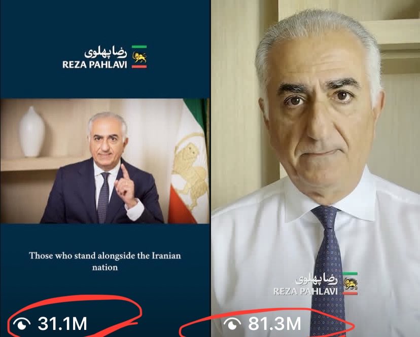 ۱۸دی
بازار تهران یکپارچه تعطیله!
بازار شهرهای اصفهان و تبریز و کرمانشاه و …. تعطیله!
فراخوان شاه رو یه ایران دیده و همه راجع بهش دارن حرف می‌زنن٫ حتی کسایی تو محل کارم که همیشه معتقد بودن ج ا رفتنی نیست امروز میان بیرون:))) 
خواستم بدونی کونت پاره ست سیدعلی!
۸شب 😍✌🏻
#جاویدشاه