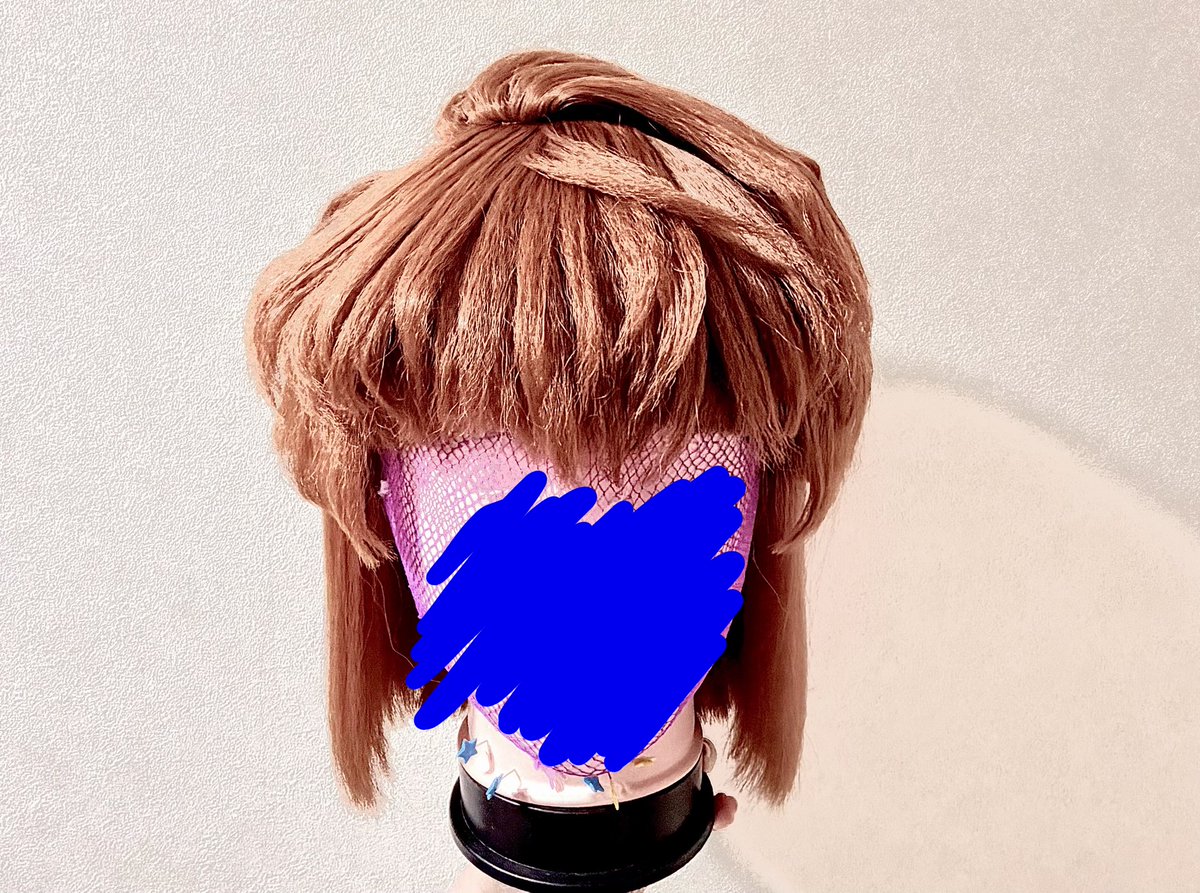 ウィッグセット初め！ 結構頑張ったから誰かわかるはず！！！ 特徴しか