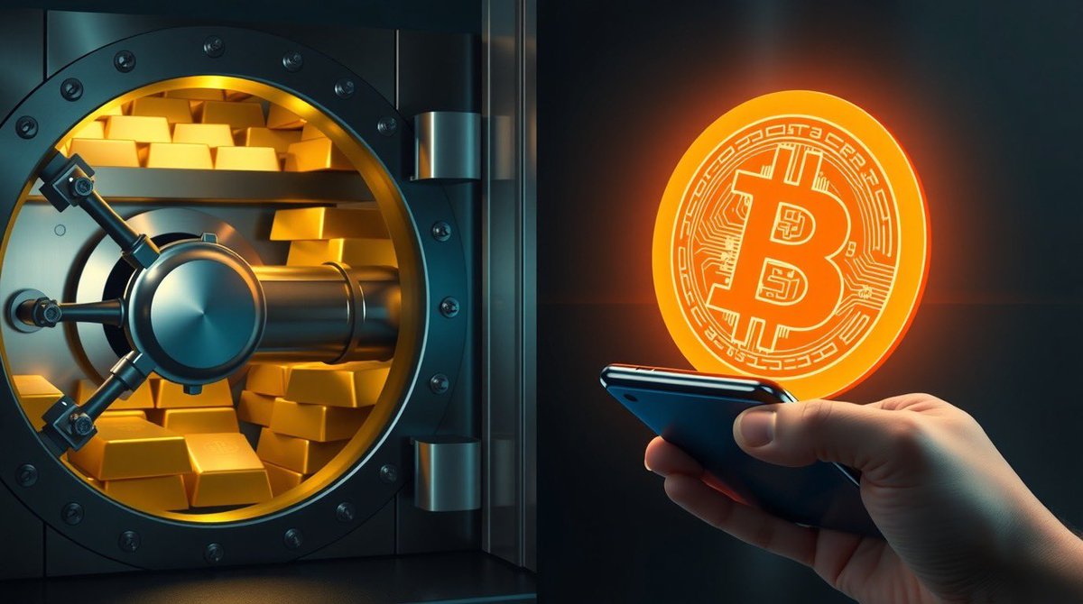 HackAbleNote's tweet image. Gold is hard to carry.
Hard to store.
Hard to move.

Bitcoin fixes all three. 🚀
#Bitcoin #CryptoNarrative