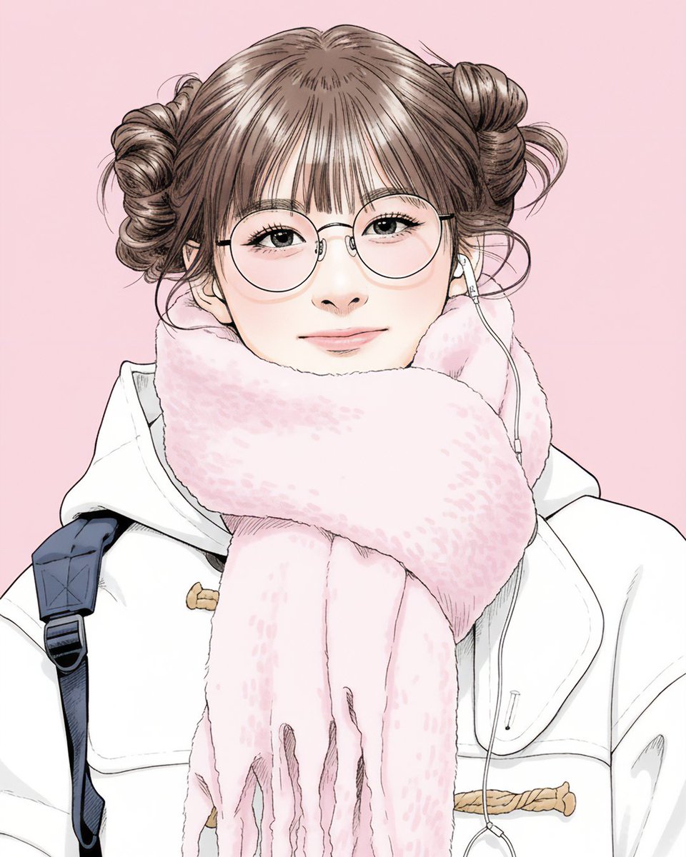 ✨ #青いクリームパン #NMIXX #SULLYOON #ポートレート #似顔絵