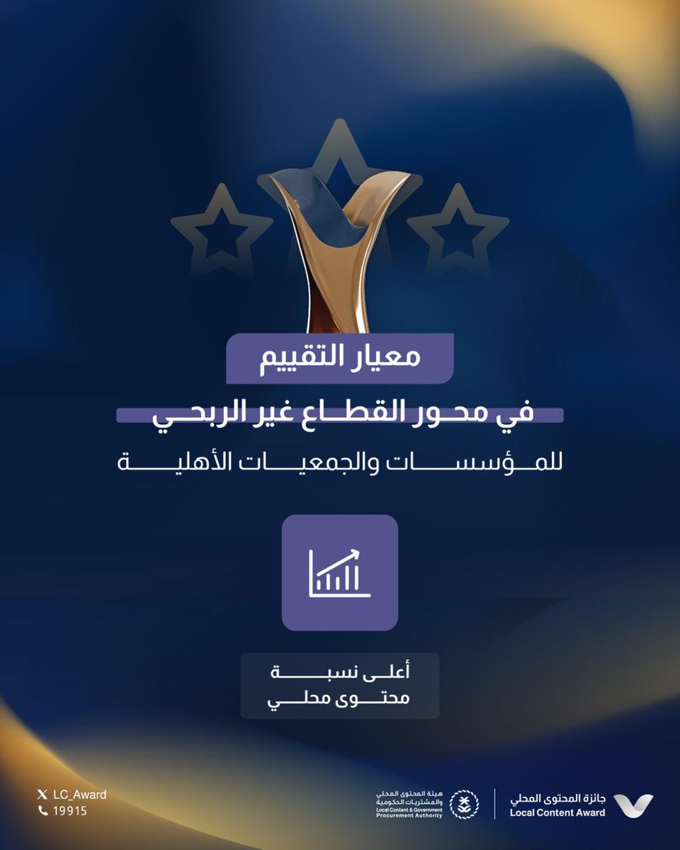 جائزة المحتوى المحلي tweet media