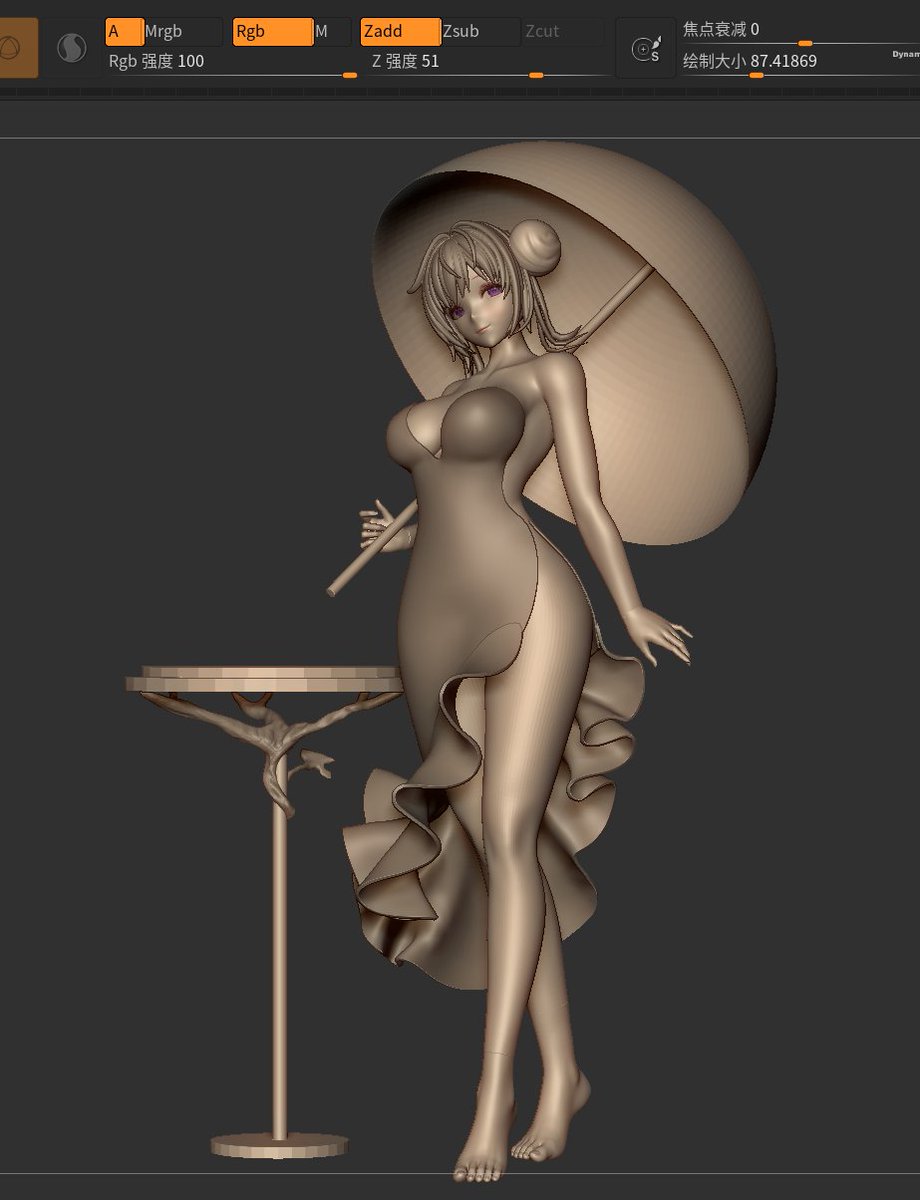 ananassa1024's tweet photo. ドロシーだ！🥳
ドロシーの宴桃園、マジで綺麗すぎる  #GoddessofVictoryNIKKE #doro #dorothy #zbrush https://t.co/h4nmCGEvt2