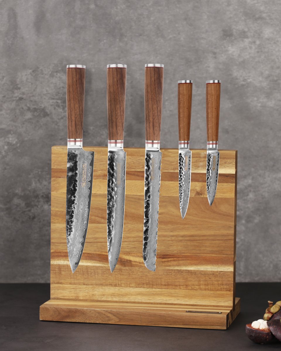 yousunlong's tweet photo. This Kitchen Knife Set with Holder keeps your go-to blades organized, visible, and within arm’s reach—so prep feels smooth and cooking stays fun. 

https://t.co/1hRRXwgIyP

#YOUSUNLONG #KitchenKnifeSet #KnifeSet #ChefEssentials #KitchenOrganization #KitchenUpgrade #HomeChefLife https://t.co/8fRyQj6L3L