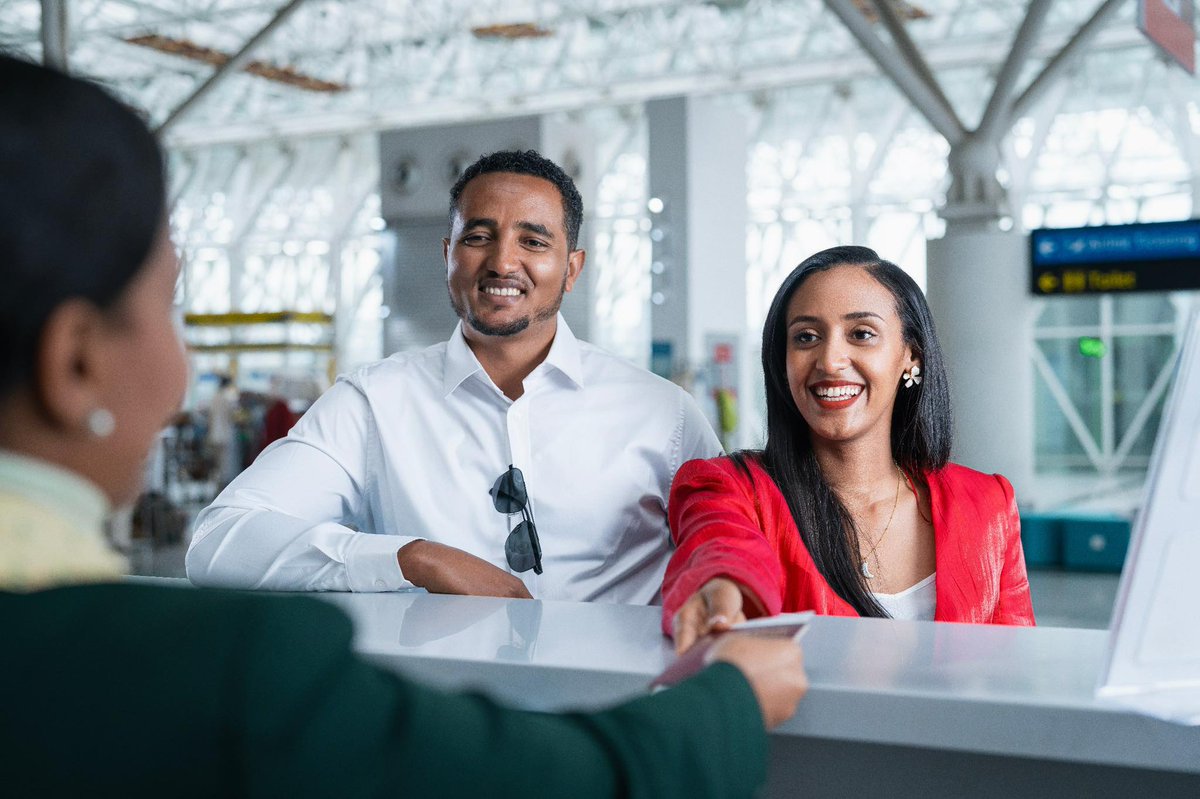 GoldStrAviation's tweet image. Your journey deserves a joyful start! Experience the warmth of Ethiopian hospitality!
.
.
#EthiopianAirlines #Flyethiopian