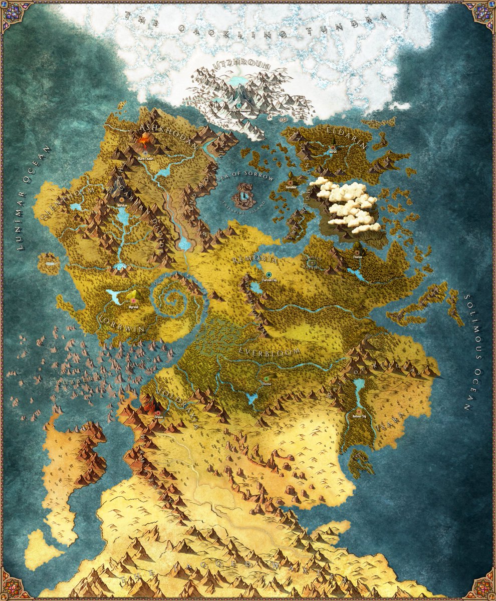 🌎 The World of Remora 2.0 🌎
 
🎨 Map by Foo on our Explore page.

#maps