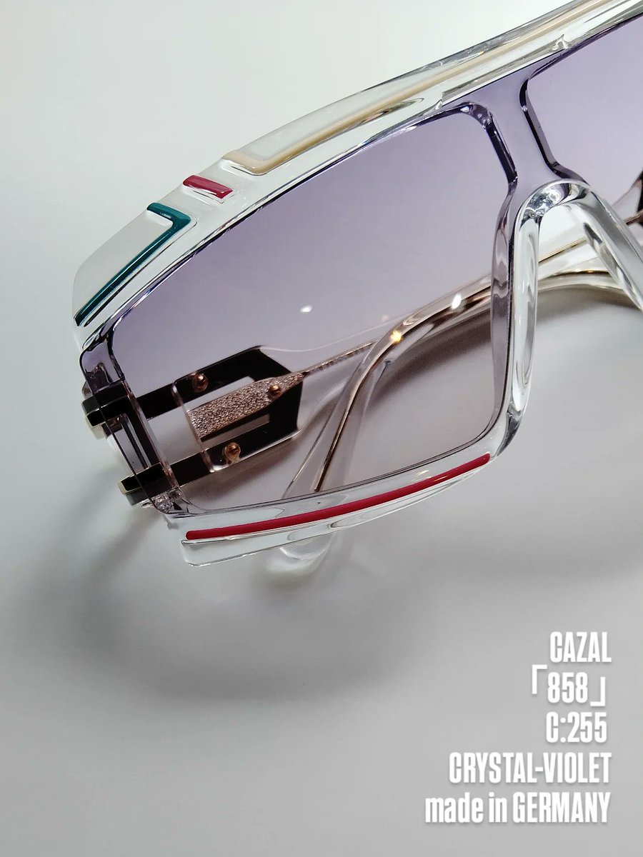 モード感満載 カザール 「858」 COL:255 CRYSTAL-VIOLET made in