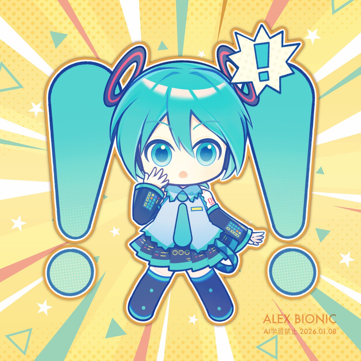 AlexBionicS's tweet image. #初音ミク ！！！