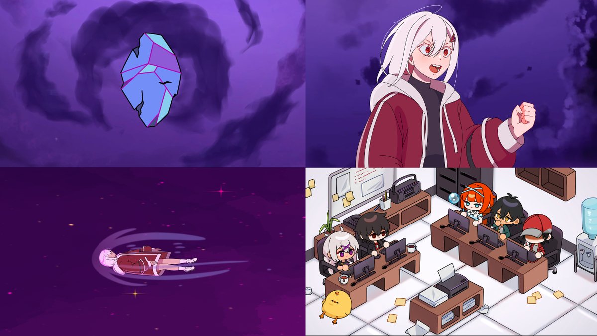 My Work on VTuber Rewind Indonesia 2025 [Independent production Version]
aku yang megang frame by frame di opening sama ending, sekaligus asseting dari credit scene tim animator~ x''> maapkan animasinya ga mulus dan stylenya ganti wkwkwk, masi belajar