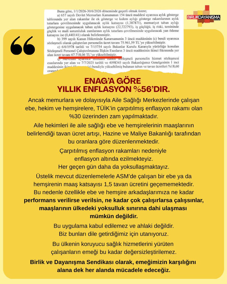 Birlik ve Dayanışma Sendikası (@dayanismasen) on Twitter photo 