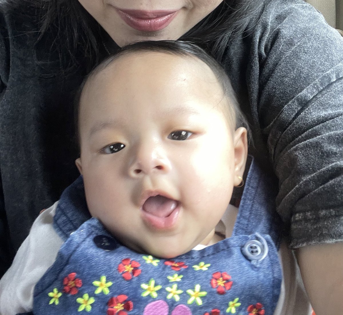 ceresssyek's tweet image. si cantik mamah &amp;amp; papah😍