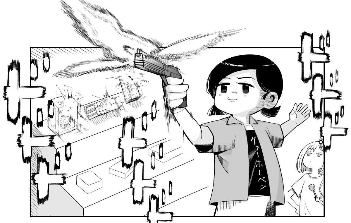 ロボコップ撃ち