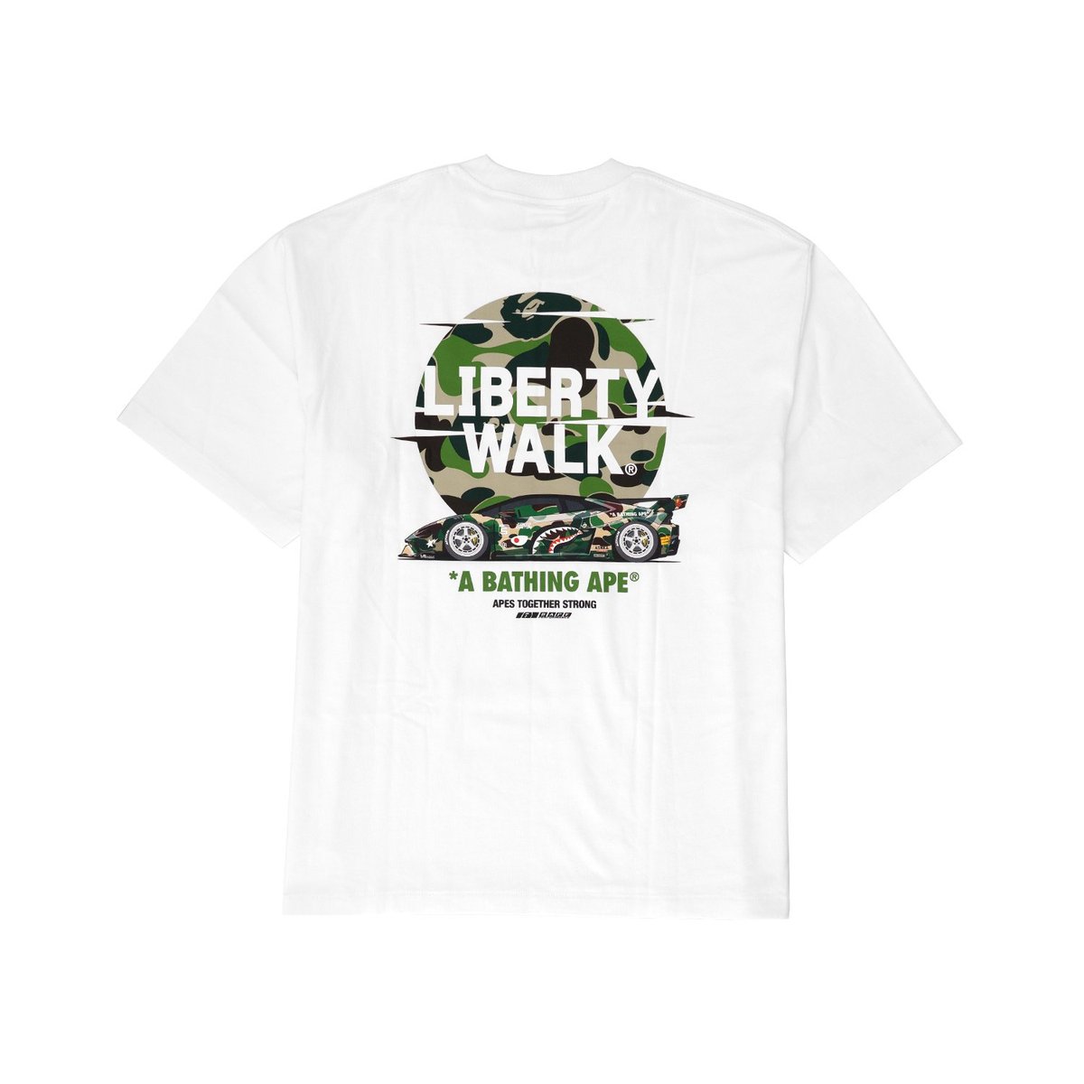オートサロンはLIBERTY WALKブースでA BATHING APEとのコラボTシャツと