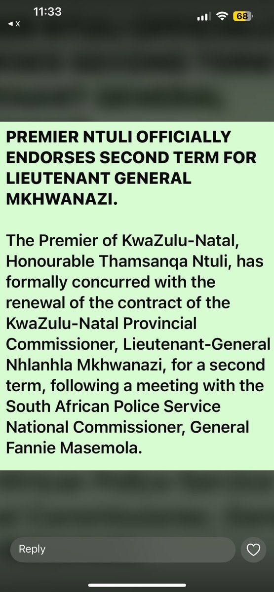 tumisole's tweet image. #CountryDuty 

Breaking News: 

General #NhlanhlaMkhwanazi’s contract will be renewed for a second term! 

🇿🇦🇿🇦🇿🇦