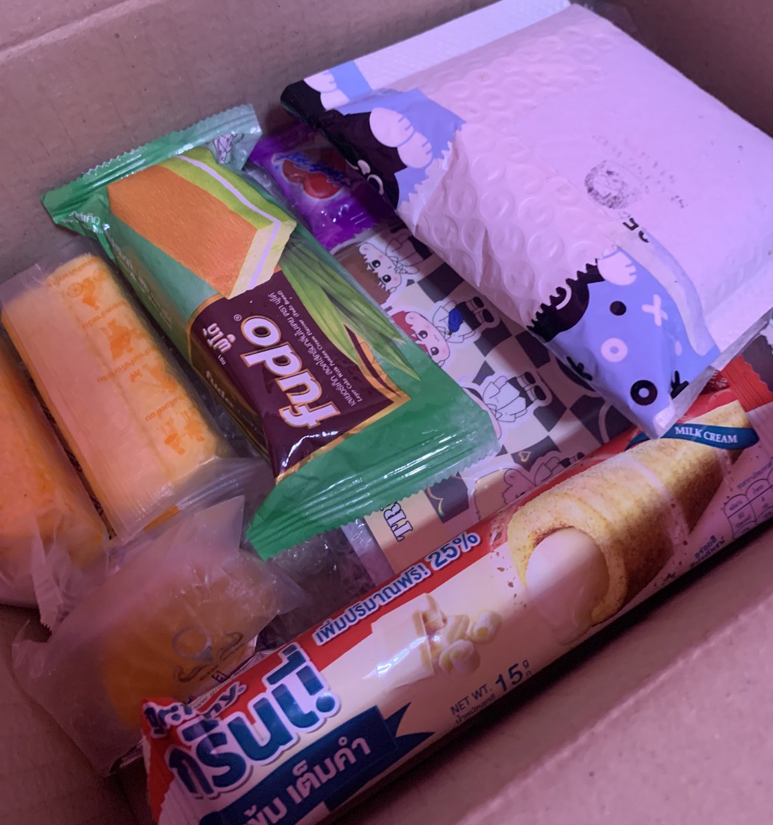 ได้รับของจากกิจแล้วค่า ให้ขนมมาเย้อมากก ♥️🫵#soanareview