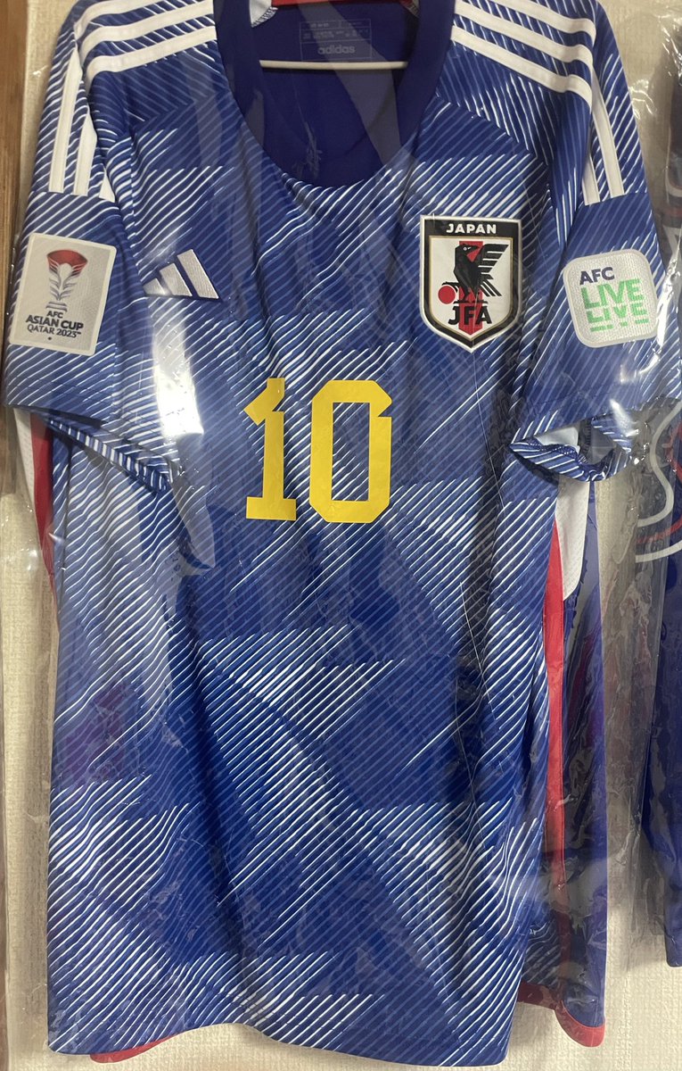 日本代表ユニフォーム　アジアカップ2023 カタール 堂安律 選手 日本代表ユニフォーム アジアカップ2023 カタール 堂安律 選手 日本