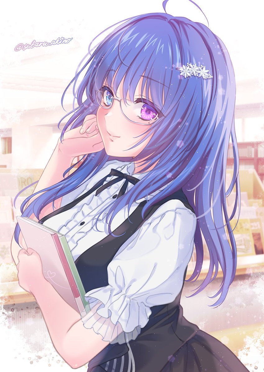 【Skeb】リクエストありがとうございました✨
リクエスト主さまのオリジナルキャラです💕📘👓
#Skeb #Commission 