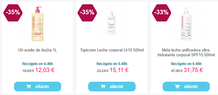 farmadelcentre's tweet image. 🧴💗 TOPICREM -35%
Hidratación intensa
piel sensible
uso diario
⏰ Promo activa en nuestra web
👉 farmaciacentregavafmas.com/promo/descuent…
#Topicrem #FarmaciaEnGavà #PielSana #Ofertas