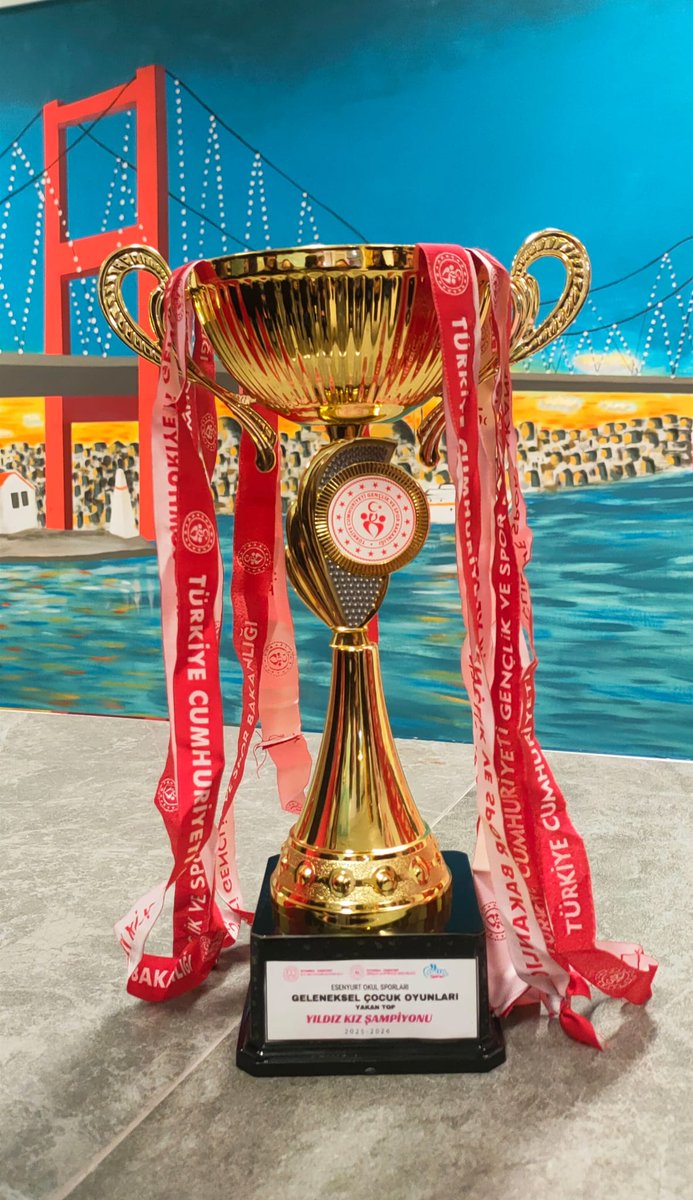 Esenyurt Kaymakamlığı Gençlik ve Spor Hizmetleri Tarafından Düzenlenen Okullararası Kaleli Yakan Top Müsabakalarında Okulumuz
Yıldız Kızlar kategorisinde ilçe Şampiyonu 🥇🏆 olmuşlardır öğrencilerimizi tebrik ederiz. <a href="/istanbulilmem/">İstanbul İl Millî Eğitim Müdürlüğü</a> <a href="/tcesenyurt/">Esenyurt Kaymakamlığı</a> <a href="/esenyurtmem/">Esenyurt İlçe Millî Eğitim Müdürlüğü</a> <a href="/FERDALTIN/">FERDİ ALTIN</a>